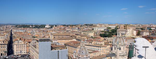 altare della patria panarama 1