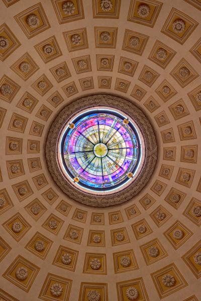 basilica ceiling dome (portrait)