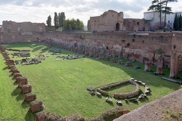 palace of domitian garden