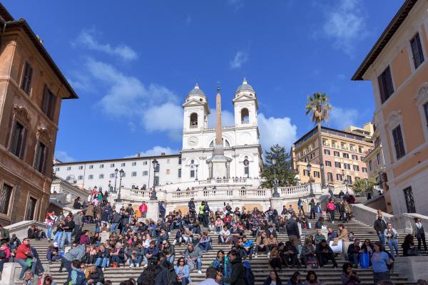 spanish steps bottom