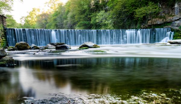 cramond waterfall
