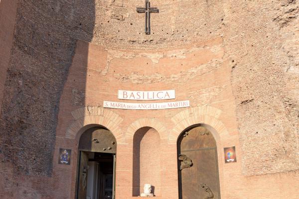 outside basilica